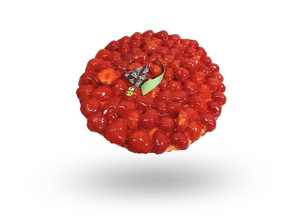 Aardbeien schelp