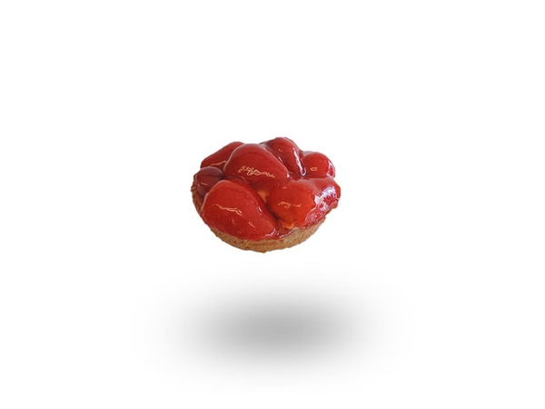 Aardbeien vlaaitje